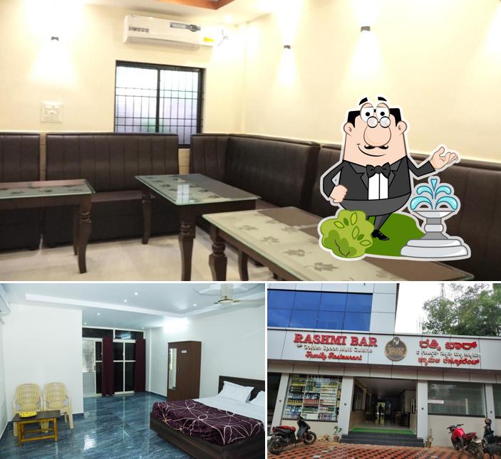 The exterior of Rashmi Bar and Family Restaurant