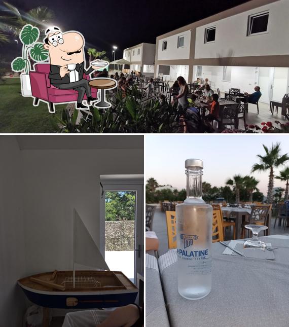 La foto di interni e esterno da LE PALATINE - Ristorante di pesce/ Pizzeria