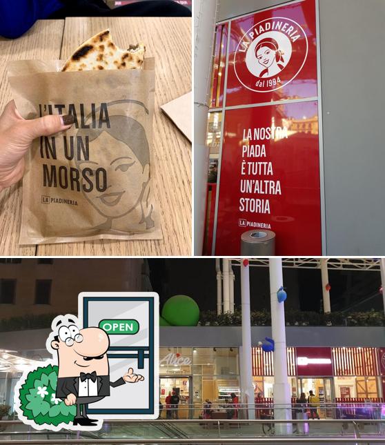 Gli esterni di La Piadineria