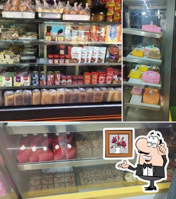 The interior of V.B. Cake Palace And Sweet