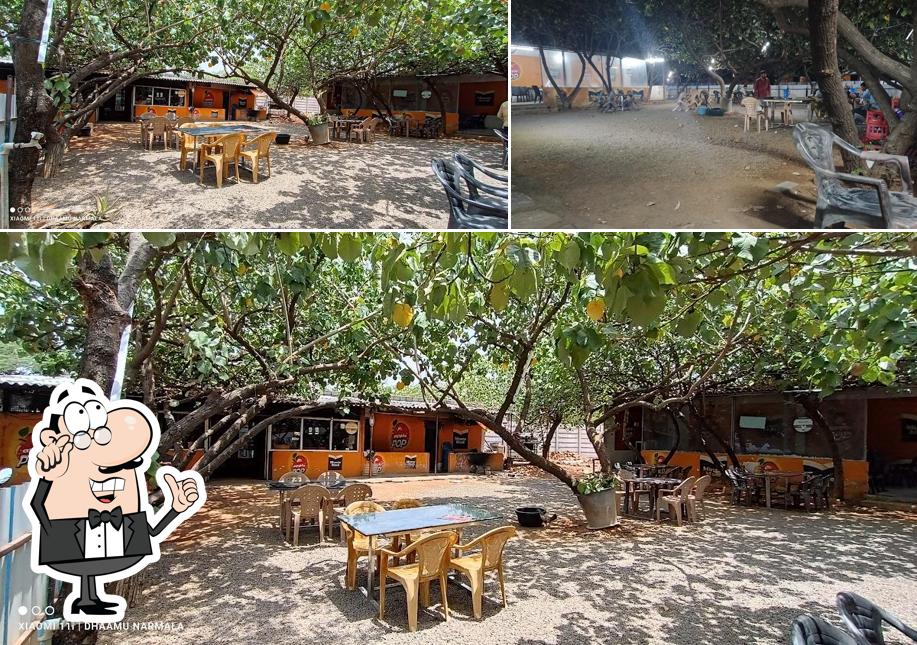 The interior of A1 Family Dhaba