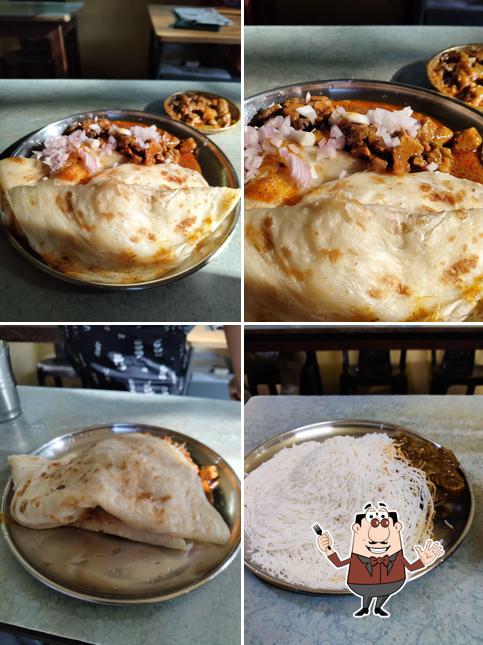 Food at Ayyappa Tea Stall