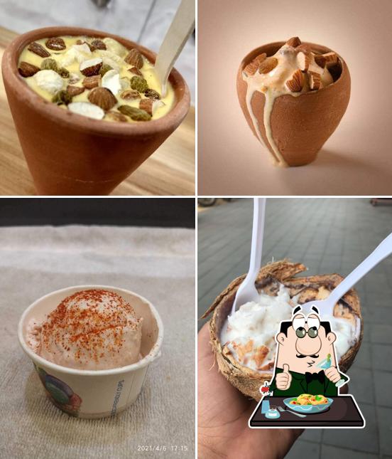 Chocolate mousse at Khatri Bandhu Pot Ice Cream