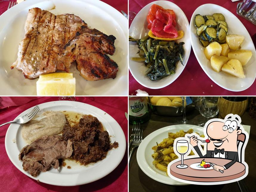 Platti al Trattoria da Carmela