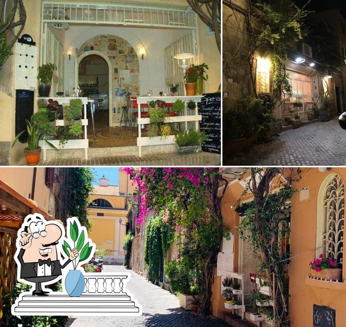 Guarda gli esterni di Meridionale - Ristorante a Trastevere