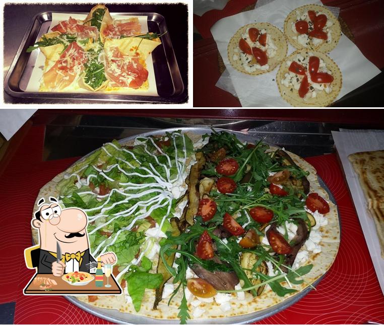 Platti al Pieretti dalla piadina alla brace