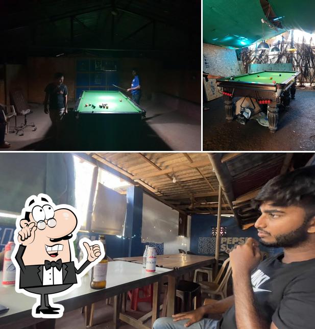 The interior of Back Zhop