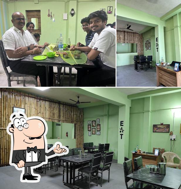 The interior of Nitham Oru Biriyani