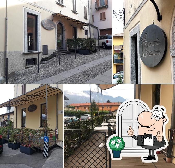 Gli esterni di Pasticceria Sancassani