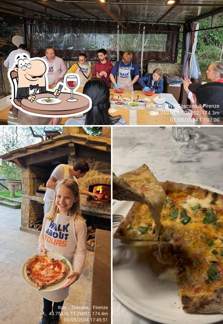 Tra le diverse cose da Walkabout Florence si possono trovare la cibo e interni