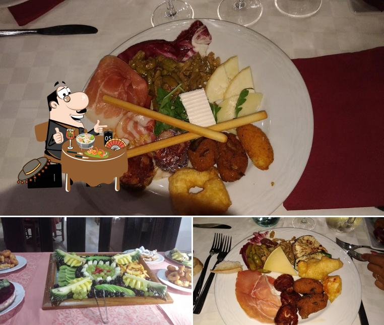 Platti al Ristorante Le Mimose