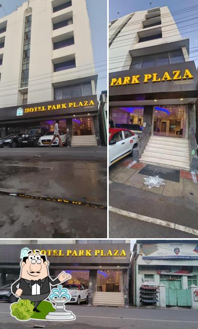 The exterior of Park Plaza Bar