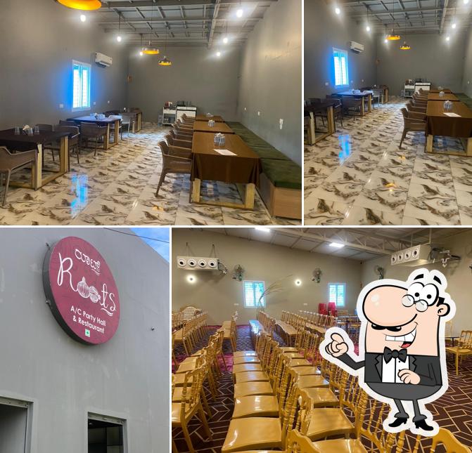 Check out how ROOTS A/C party hall & Restaurant looks inside