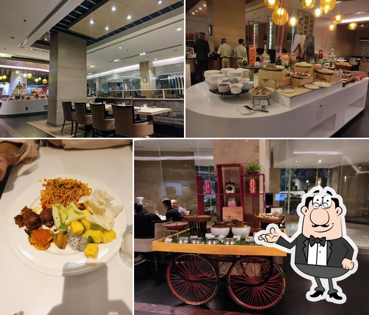 The interior of Cafe NH 8