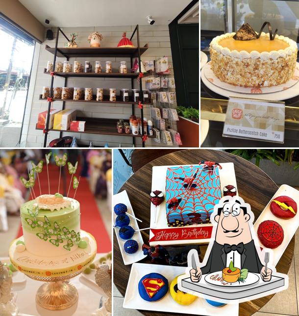 Food at Cake Hut