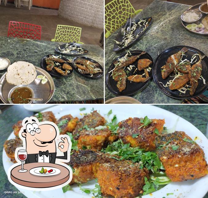 Food at Hotel maval machi