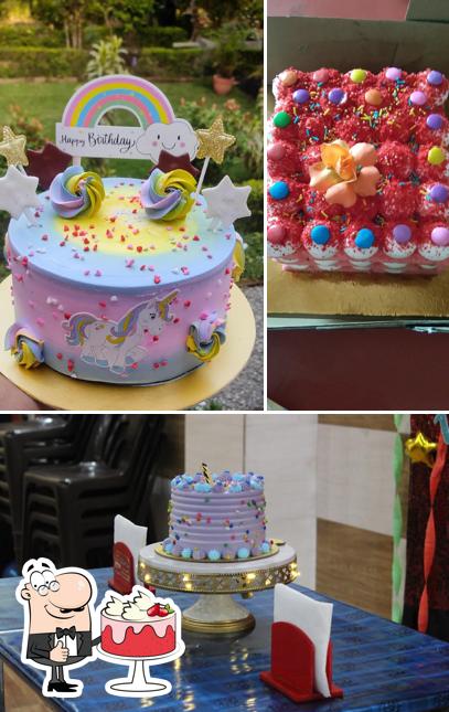 Red velvet cake at Celebration Bakery