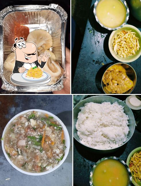 Spaghetti carbonara at Hau Mau Khau