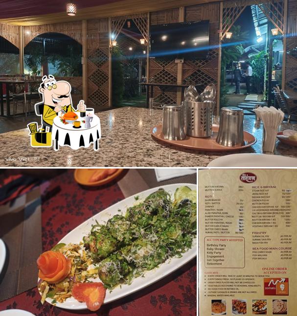 Food at Hotel Tarangana