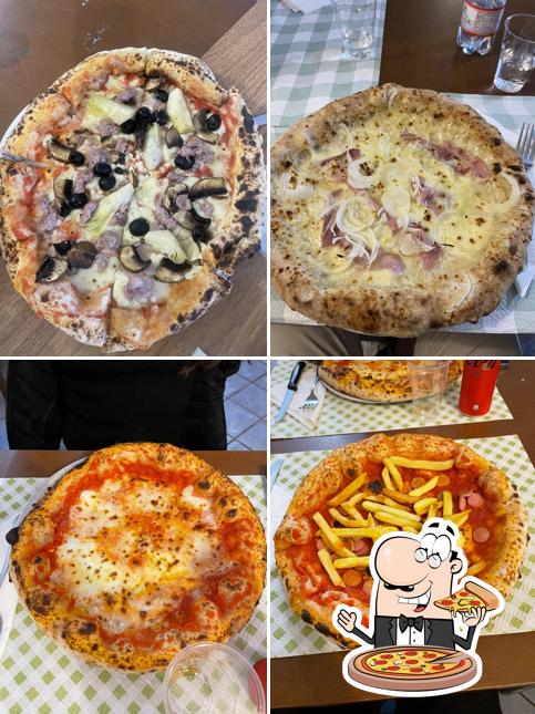 Prenditi tra le molte varianti di pizza