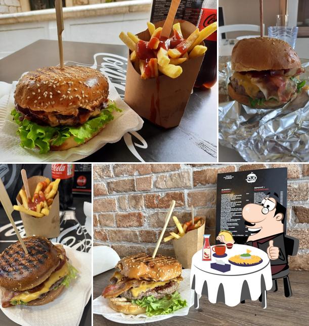 Gli hamburger di Burger bar Jojo potranno soddisfare i gusti di molti