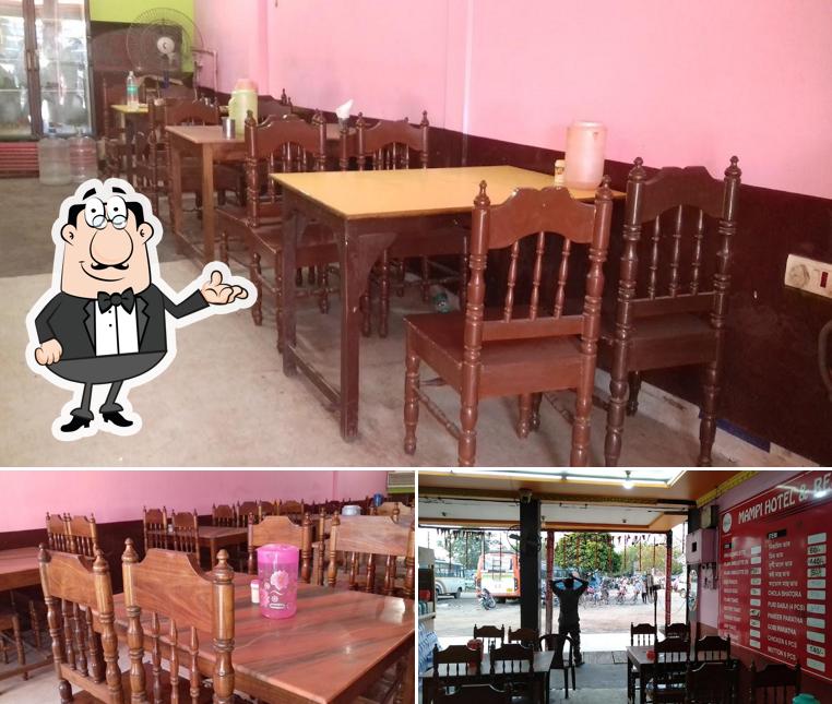 The interior of Hotel Mampi