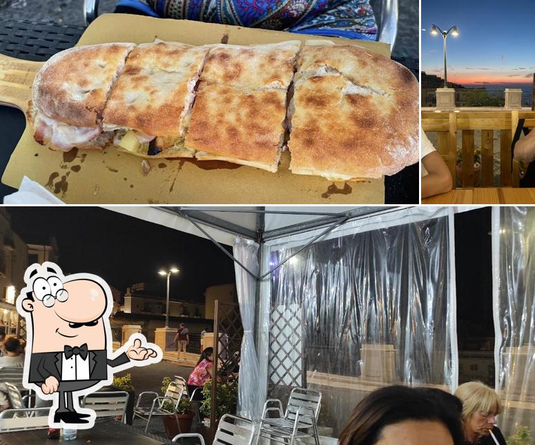 La foto di interni e cibo da L'angolo della pizza da Zio Leo