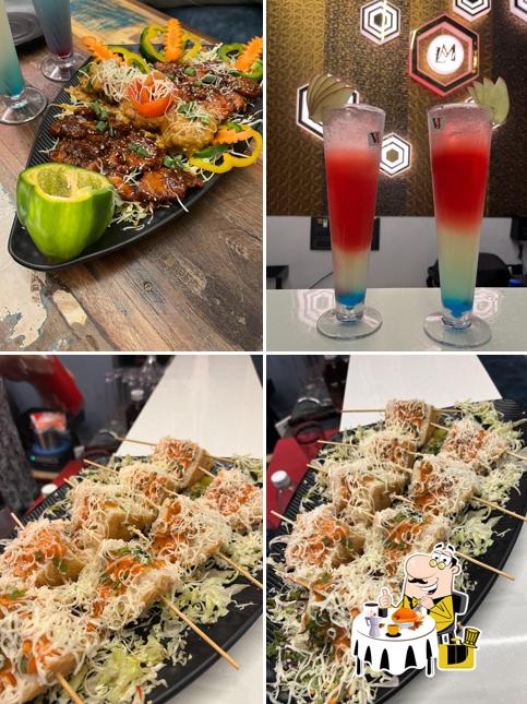 Food at Little Moments cafe Plg