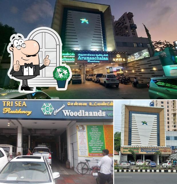 Enjoy the view outside Chennai Woodlands