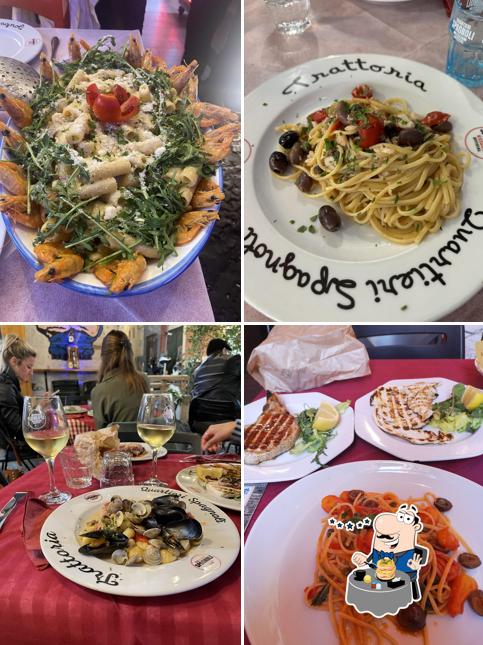 Cibo al Trattoria Quartieri Spagnoli