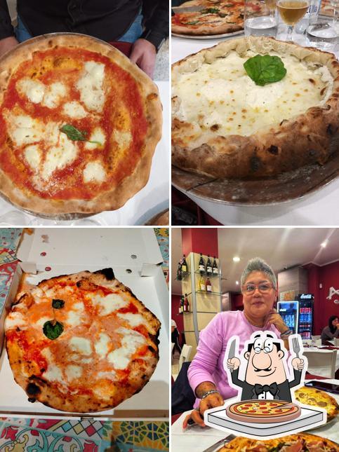 Ordina tra le molte varianti di pizza