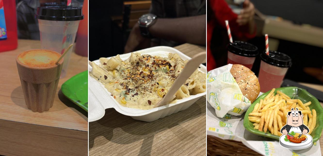 Food at Burger Village