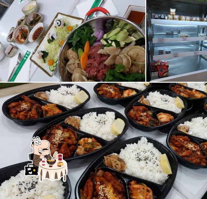 The restaurant's food and interior