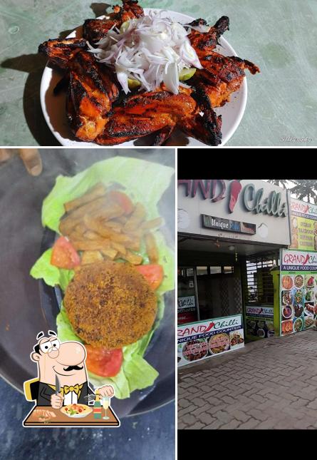Tandoori chicken at Grand Chili