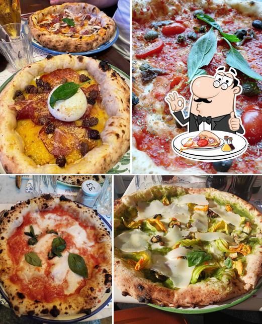 A Pizzium - Genova Corso Sardegna, puoi provare una bella pizza