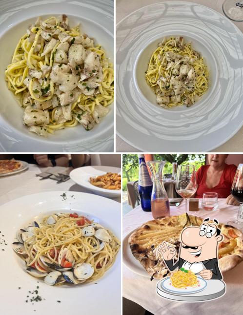 Spaghetti alla carbonara al Ristorante Pizzeria Al Vigneto