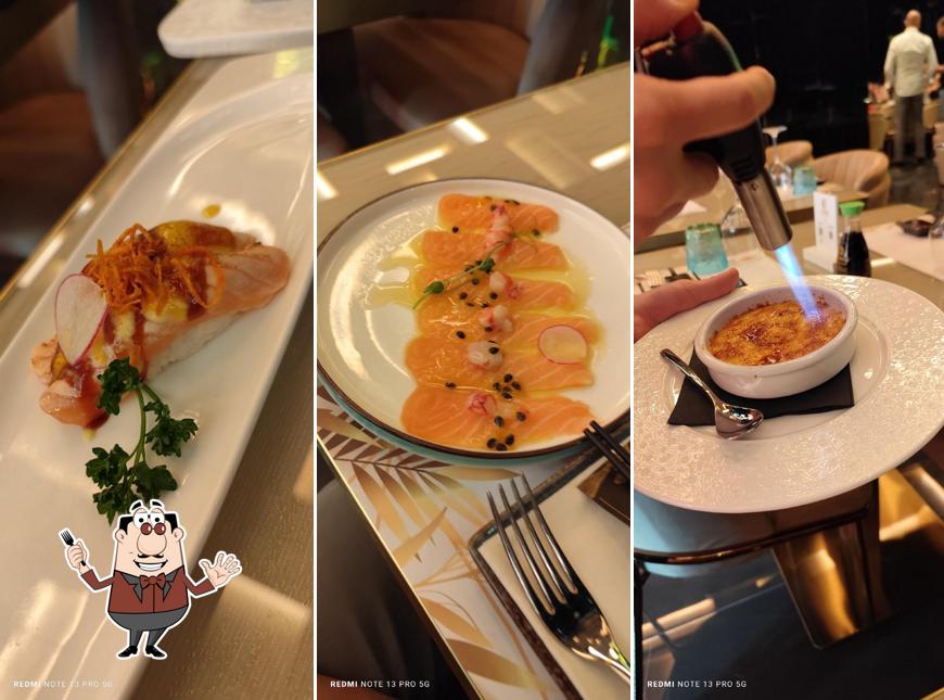 Creme brulee al Ristorante Yang Sushi