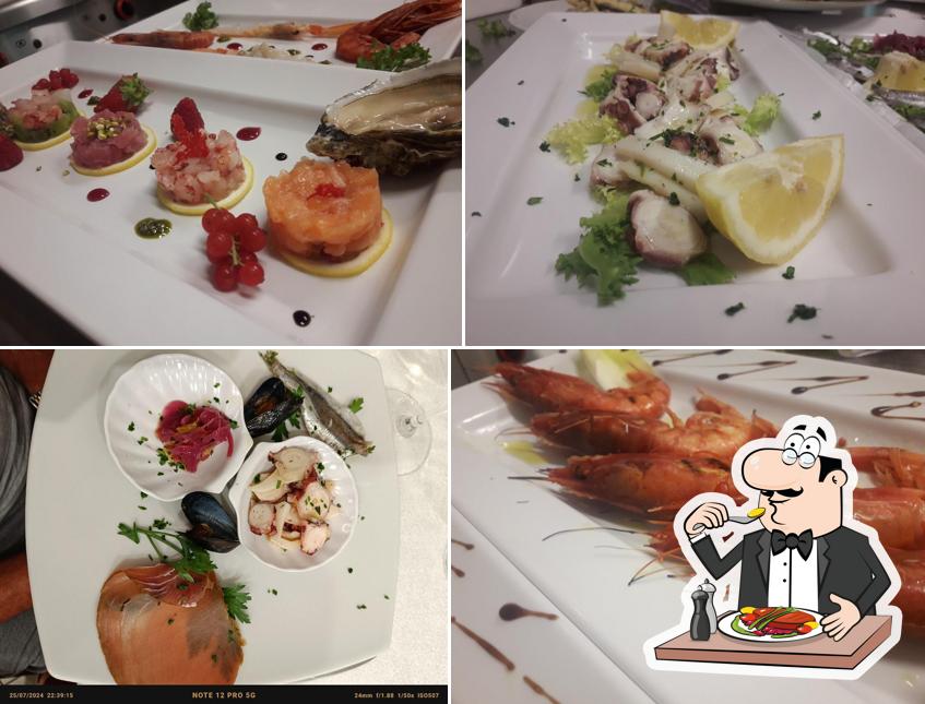 Cibo al Ristorante Pizzeria La Ruota - Specialità Pesce
