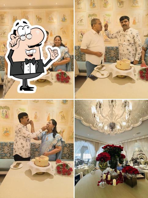 Take a seat at one of the tables at ANV Palace Heights, Fine Dining Restaurant