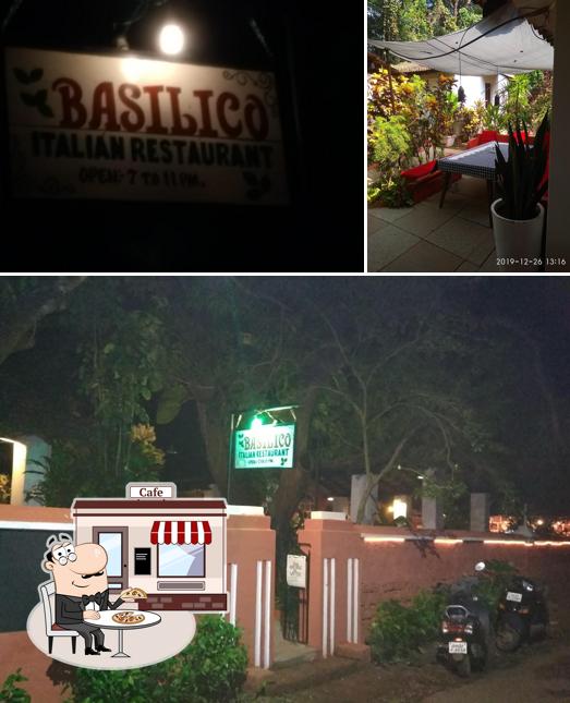 The exterior of Basilico