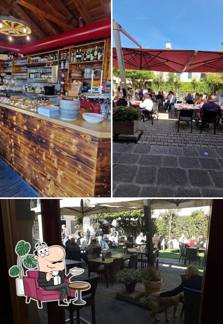 Gli interni di Crudo e Amarone - enocruderia