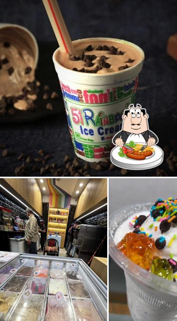 Meals at 51 Rainbow Ice Cream