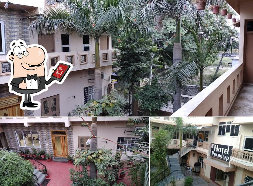 You can get some fresh air outside Govindam Restaurant