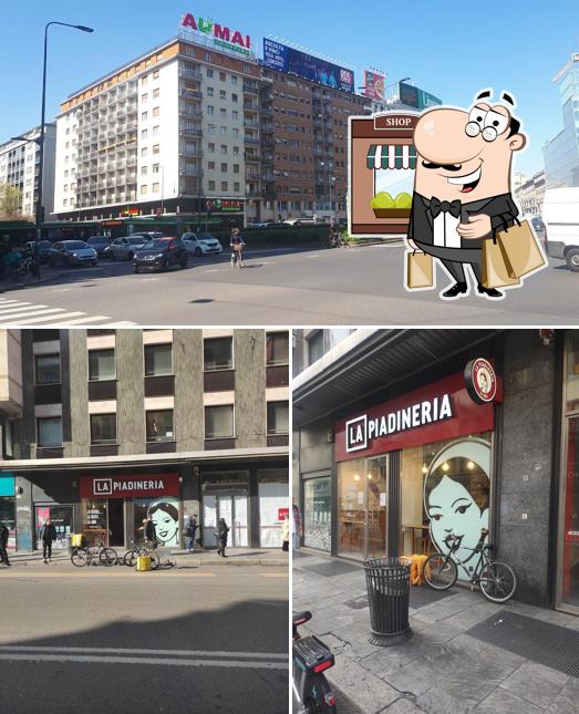 Gli esterni di La Piadineria