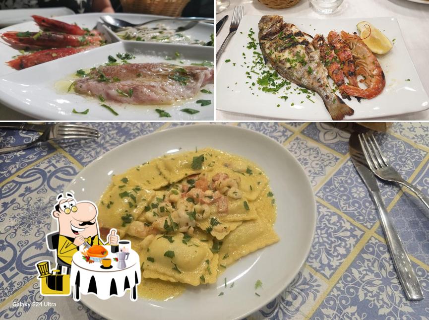Pesce fritto al Ristorante Italia