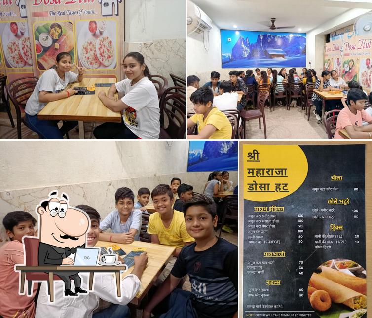 The photo of Shri Maharaja Dosa Hut’s interior and food