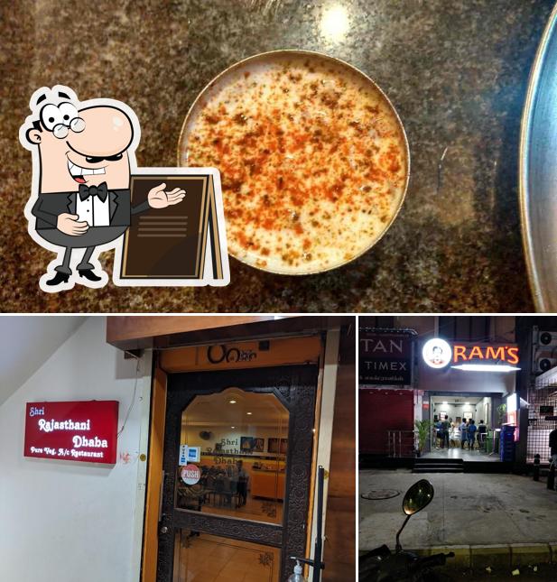 The exterior of Shri Rajasthani Dhaba Restaurant