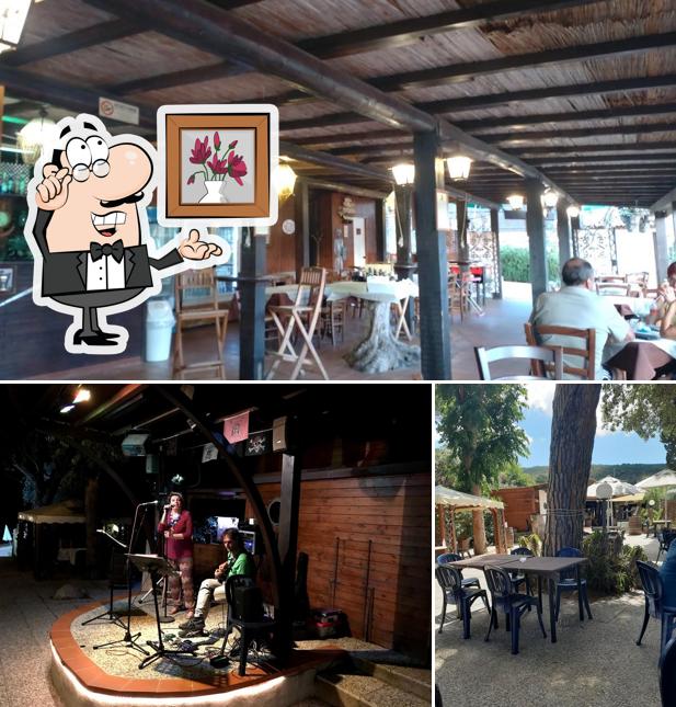 Gli interni di Taverna Dei Pirati