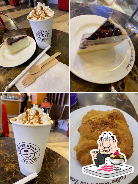 The Coffee provides a range of sweet dishes