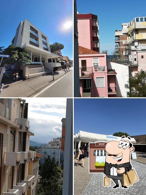 Puoi goderti l'aria fresca da seduto all'esterno di Hotel Baltic